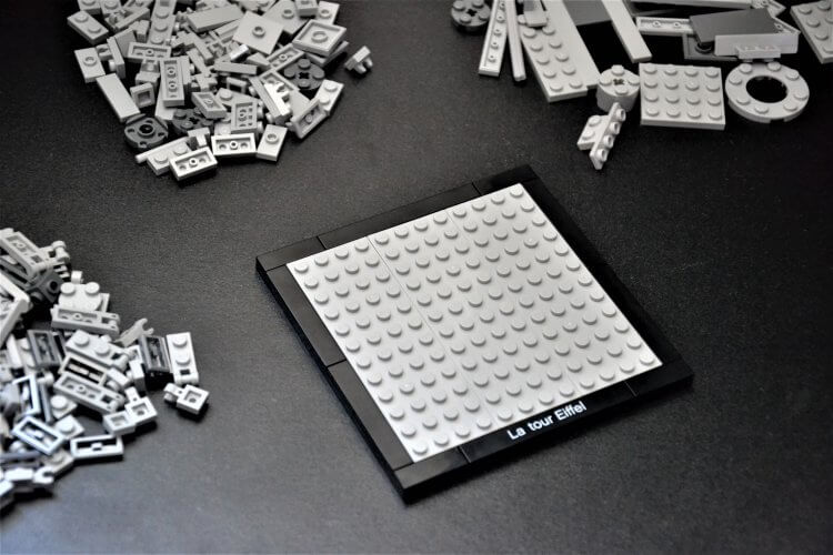 plateforme de base de la Tour Eiffel Lego Architecture plateforme de base de la Tour Eiffel Lego Architecture