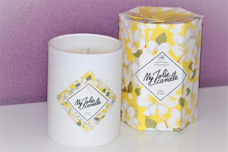 My Jolie Candle une bougie qui cache un bijou